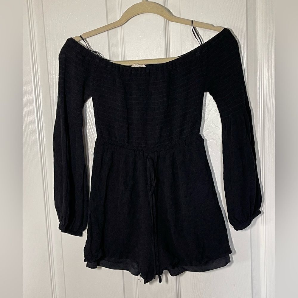 Onetheland off the shoulder romper size small